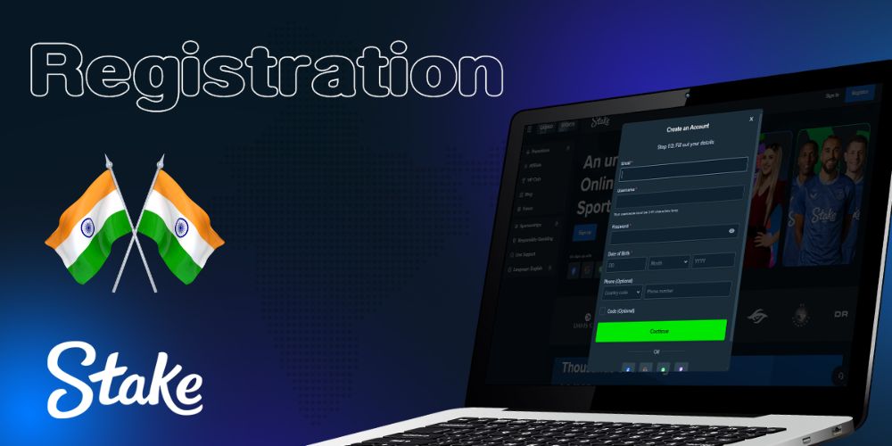 Stake - Registration and Login