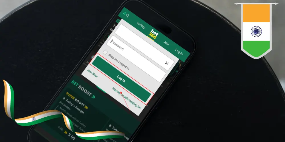 Bet365 App - Login